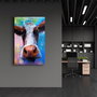 Wallity CAM-2027 Pintura Decorativa de Vidrio Templado Multicolor 46 x 72 cm